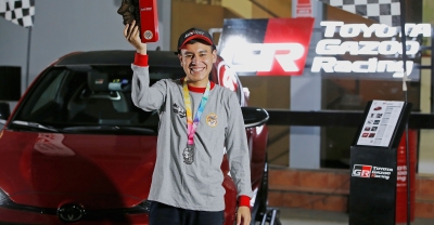 El andahuaylino Diego Rivas ganó el CDI Virtual Copa Toyota Gazoo Racing
